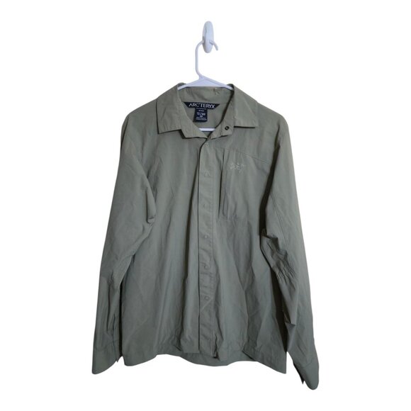 Arcteryx shirt Men S Gorpcore Camping Fishing Hunt Workwear Outdoors Safari - Picture 1 of 8